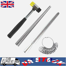 4PCS Ring Sizer Standard Finger Gauge Mandrel Jewelry Ring Measuring Sizes Tool
