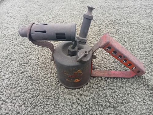 Vintage brass blow torch - vintage, made