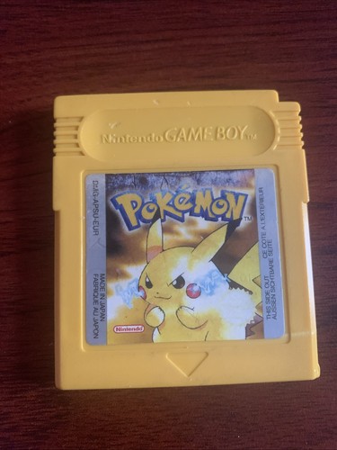 Pokémon yellow game boy - boy, –