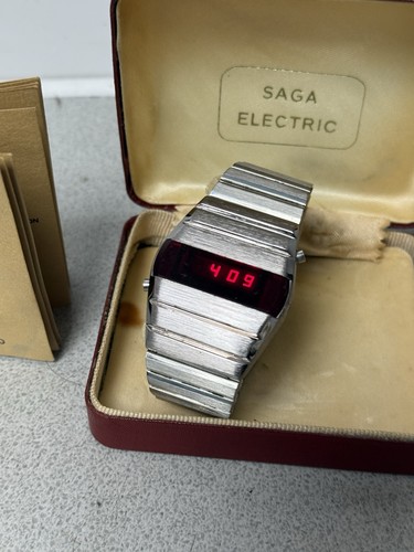 Men silver metal 1970 - silver, 1970's