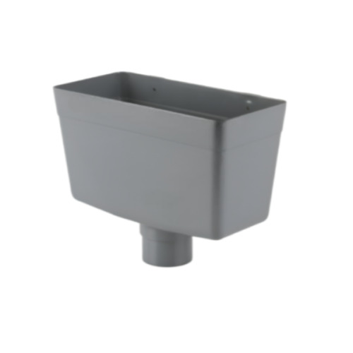 68mm round pvcu downpipe - round,
