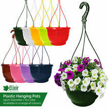 25cm Plastic Hanging Basket