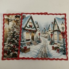 CRAFT  ROOM CLEAR OUT 2 HANDMADE  CARD TOPPERS