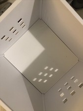 IKEA LEKMAN WHITE STORAGE BOX