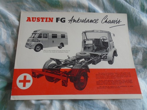 Austin ambulance chassis - fg,
