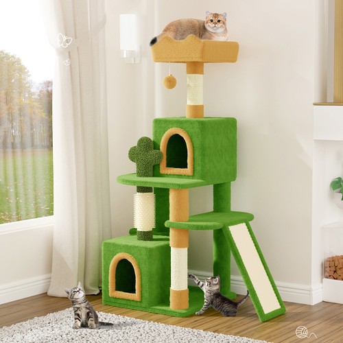 Cat tree scratching post - cat,