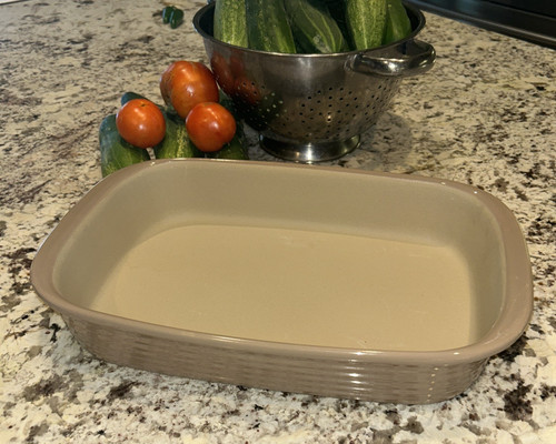 Pampered chef stoneware - stoneware, baker