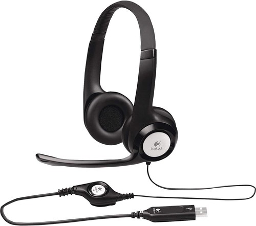 Logitech h390 wired headset - wired,