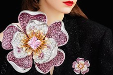 Exquisite Luxury Flower Brooch