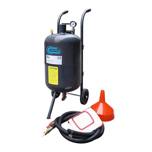 Switzer portable sand blaster - sand,