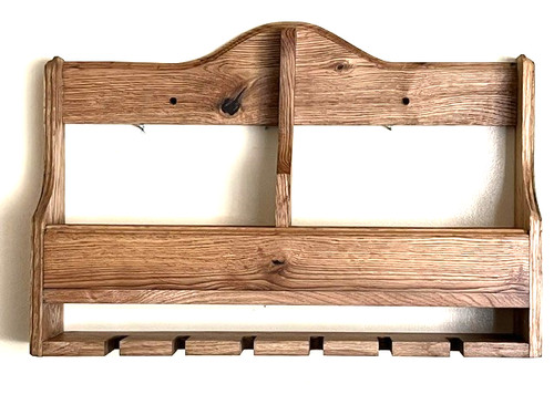 Wall mounted wine bottle - mounted, &