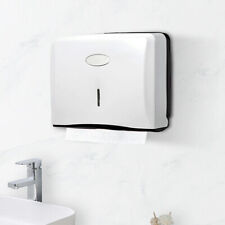 Wall Mounted Hand Paper Towel Dispenser Toilet Holder Home Bathroom Tissue Box