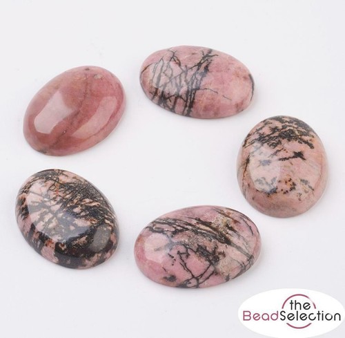 Rhodonite gemstone cabochons - gemstone,