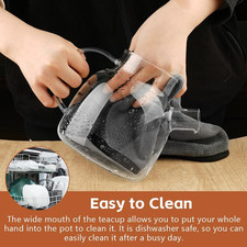 1500Ml Glass Teapot with