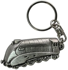 Mallard Steam Train KeyRing
