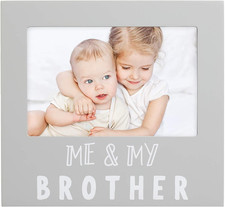 Me and My Brother Sentiment Photo Frame, Big Sister or Brother Gift, Sibilng Pic