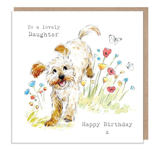 Lovely daughter dog - daughter,