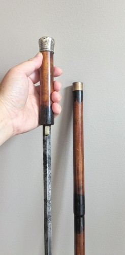 Antique european malacca sword - european,