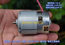 MABUCHI RZ-735VA-9517 DC 18V High Speed BOSCH WORX Stanley Electric Drill Motor