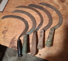 5 Sickles Disston No 3 True Temper And 3 Others