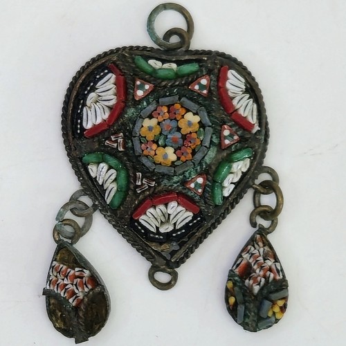 Vintage italian micro mosaic - vintage,