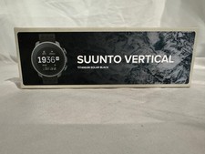 SUUNTO - Vertical Titanium Solar GPS Sports Watch with Sapphire Touchscreen