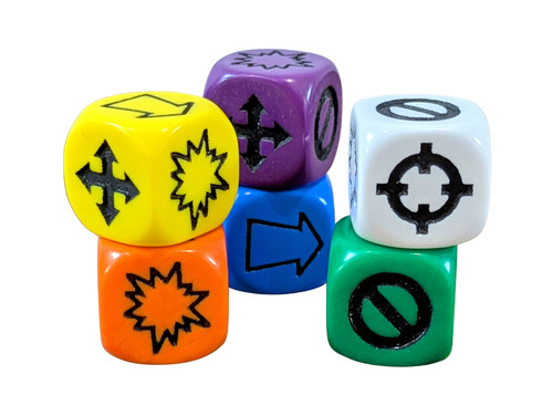 Missfire scatter dice - scatter, set