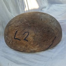 Wooden hat block millinery 