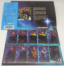 Rare Limited Edition Star Trek Voyager Telephone Phone Cards Set MINT
