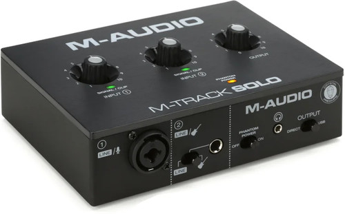 Audio track solo - m-audio, usb