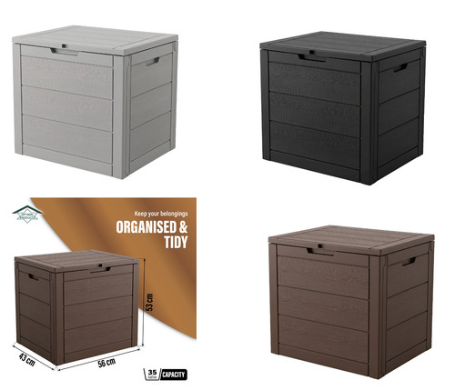 Large 132l garden storage - 132l,