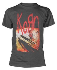 Korn Shadow Playground Charcoal Grey T-Shirt NEW OFFICIAL