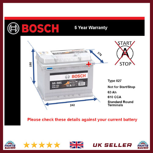 Battery fits mercedes a150 - battery,