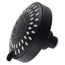 4 Inch Round Large Shower Head ABS Rainfall Overhead High Pressure Fixed Head