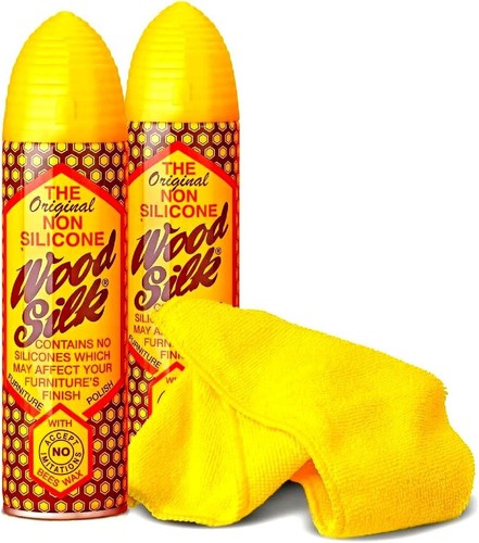 Wood silk beeswax - silk,
