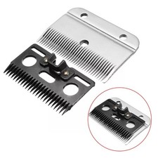 2x Steel Horse Clipper Blades For Wolseley Liscop Liveryman Grooming Clipper