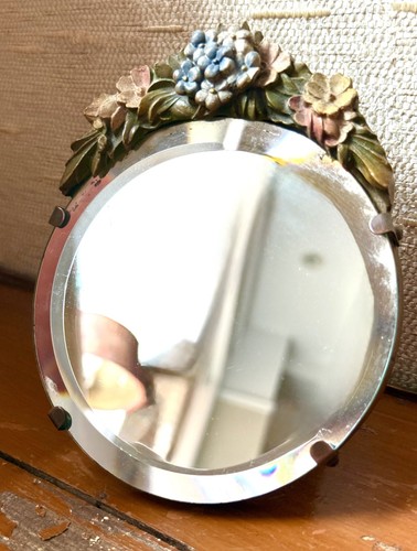 Antique english barbola floral - antique,