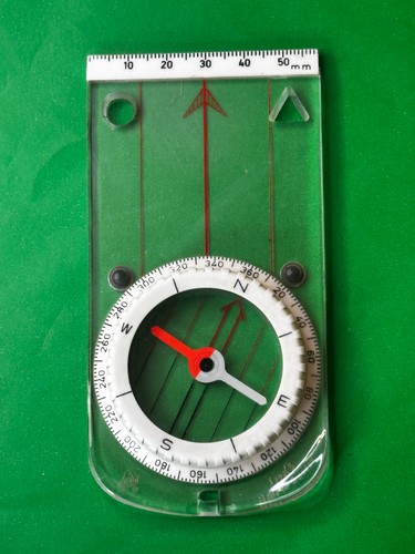 Vintage silva type compass - type,