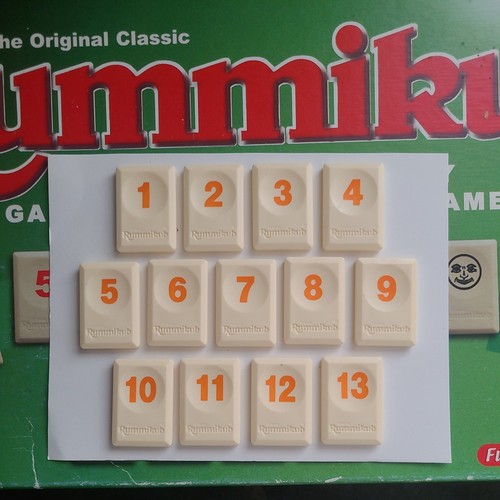 Rummikub 1995 tomy 13 - -,