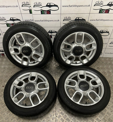 Fiat 500 alloy wheels - 500, 15"