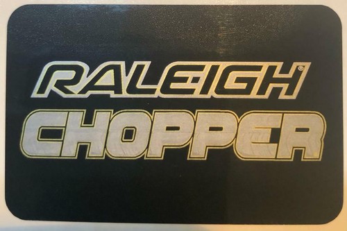 Raleigh chopper mk3 seat decal - seat,