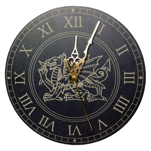 Genuine welsh slate - genuine, clock