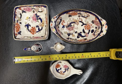 Masons ironstone mandalay blue - ironstone,