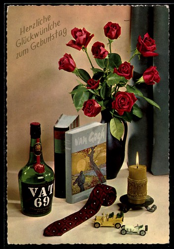 Postcard bottle whisky - whisky, 69