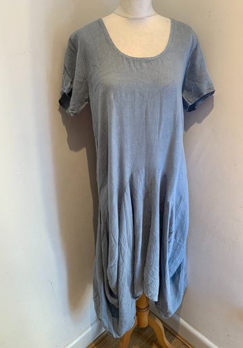 Luca vanucci line midi dress - vanucci, a