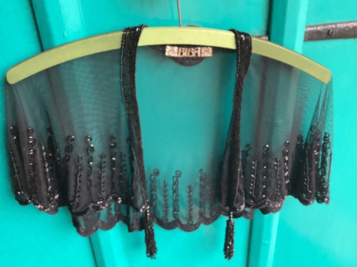 Biba beaded black net - biba,