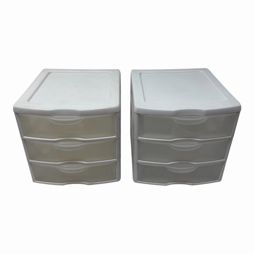 Drawer sterilite plastic - 3-drawer,