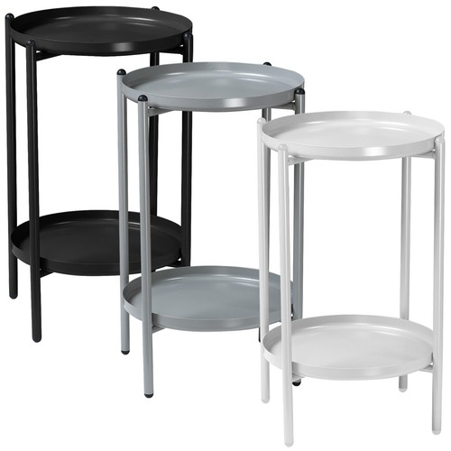 50cm tier round metal - round,