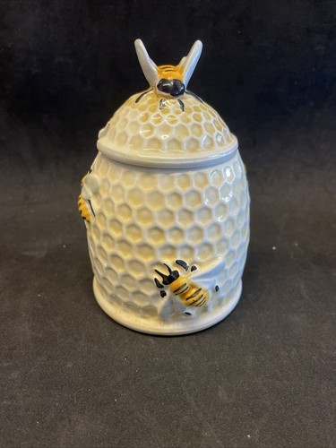 Beehive honey sugar pot - beehive,