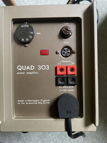 Quad 303 stereo power - stereo,
